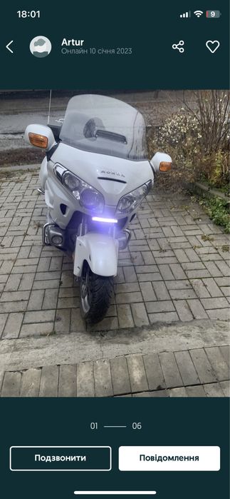 Продам мотоцикл Honda Gold Wing