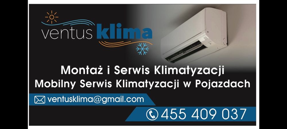 Montaż, serwis i sprzedaż klimatyzacji