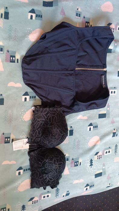 Gorset + nowy biustonosz XS.