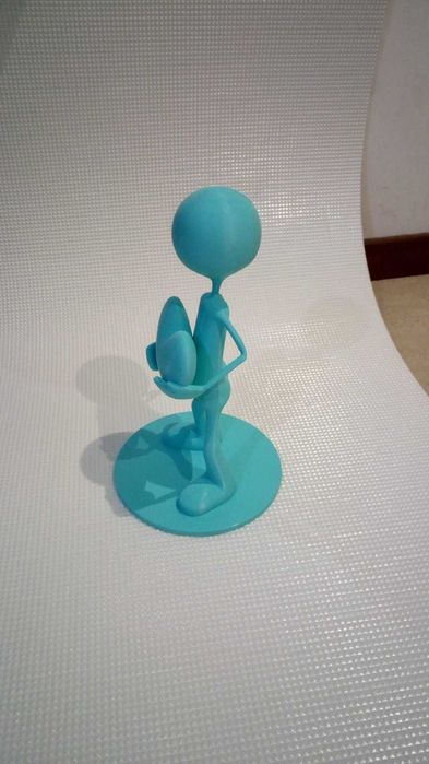 Boneco plástico decorativo