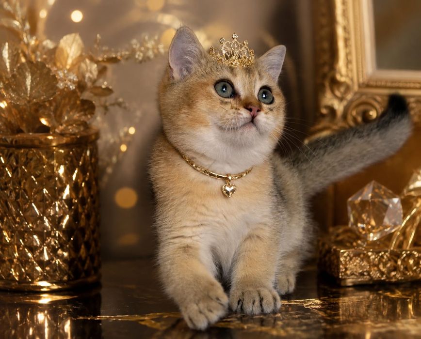 Эксклюзивные котята окрас золото