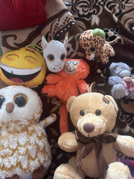 мʼякі іграшки TY, ведмедики та ін