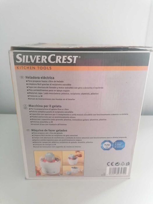 Penha de França Máquina de Gelados Silvercrest 1L (Nova na Caixa)