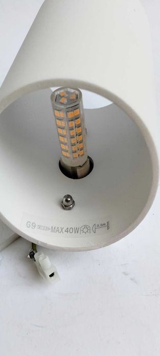 Kinkiet ścienny ledowy/zamiana