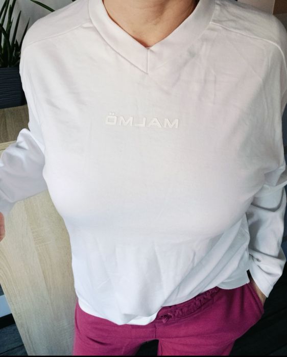 Nowa biała bluza Pull&Bear, r. M