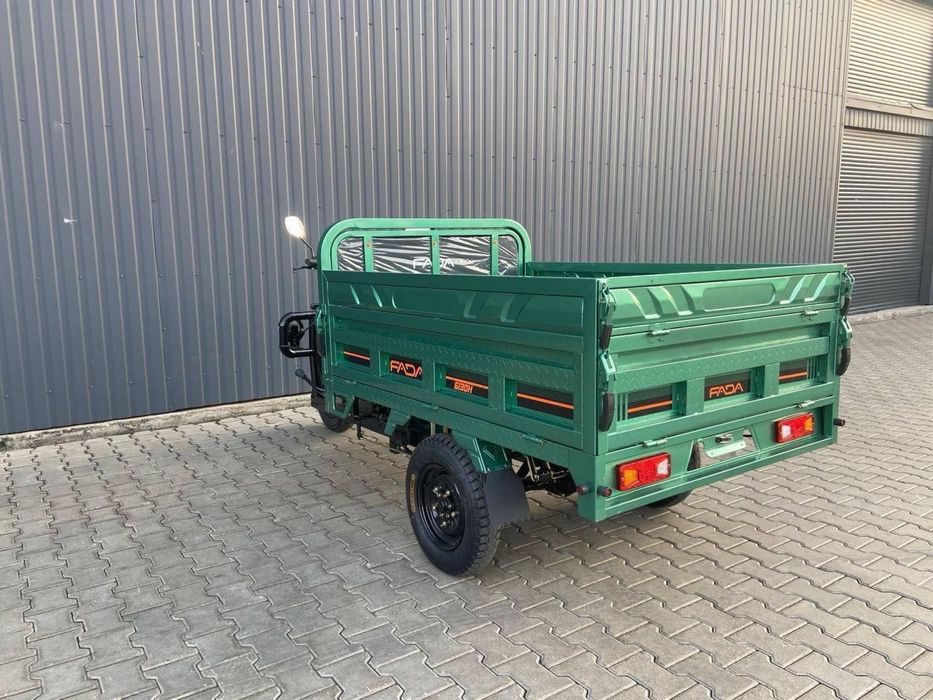 Вантажний груз Електротрицикл Муравей Fada  Мул, Вол, Бізон 2 квт