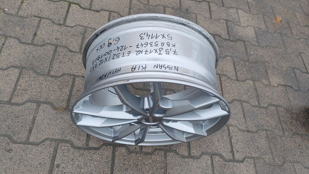 Felga aluminiowa Nissan Kia Hyiundai