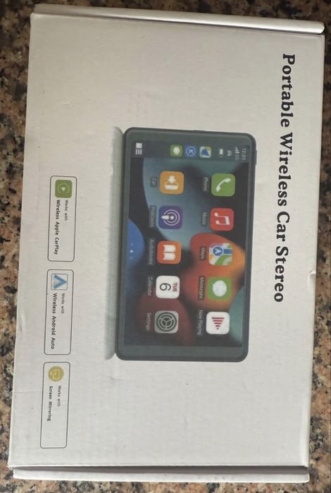Ecrã replicador universal Android Auto e Apple Carplay