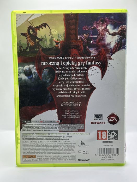 [PL CIB] Dragon Age Początek Xbox 360