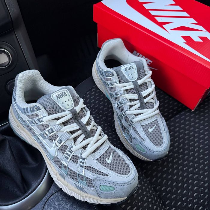 Кросівки Кроссовки Nike P-6000 Grey Green Серый Зелёный Сірий Зелений Кросовки демісезон