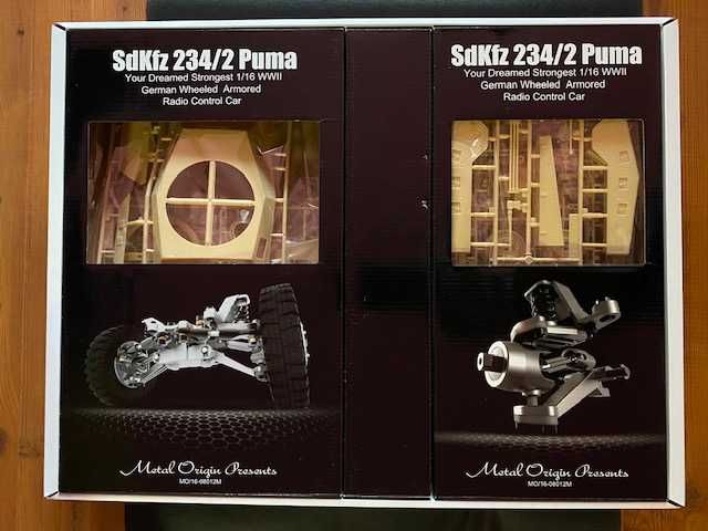 Puma 1/16 SdKfz 234/2 rc z dodatkami i Elmodem.