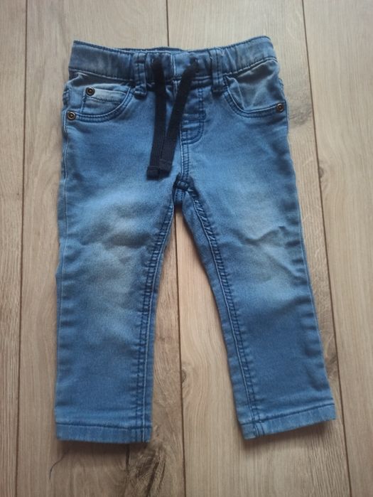 Spodnie spodenki dżinsowe jeansowe 74  jeansy dżinsy