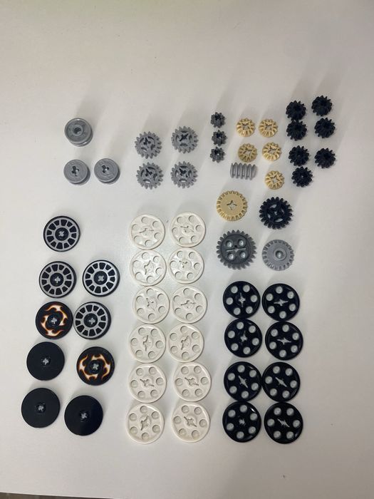 LEGO Zebatki i koła