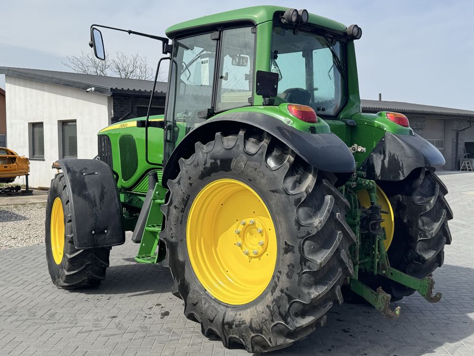 Ciągnik JOHN DEERE 6520 z TURBO - 6820, 6920 TUZ, WOM, Pełzaki, TLS