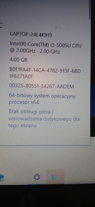 Laptop hp 250 Notebook Pc