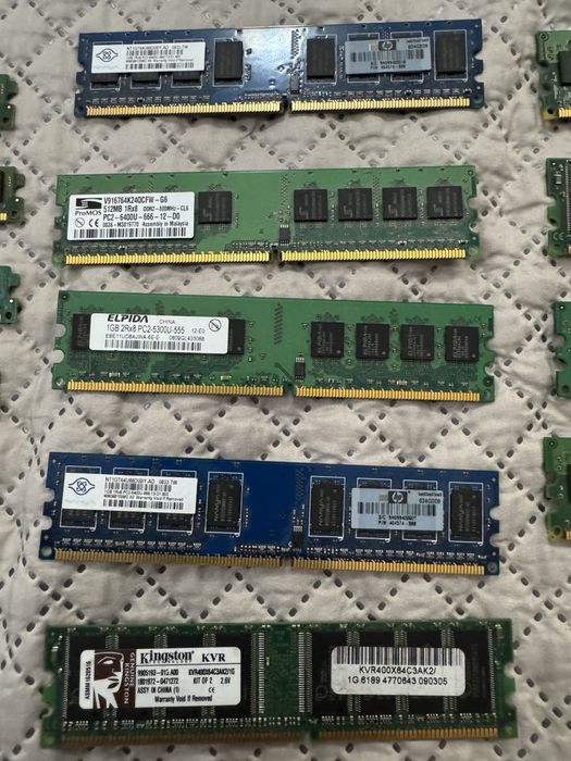 Pack 21 RAM Variadas