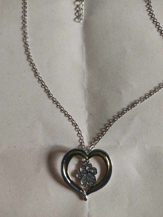 Fio com coração e patinha