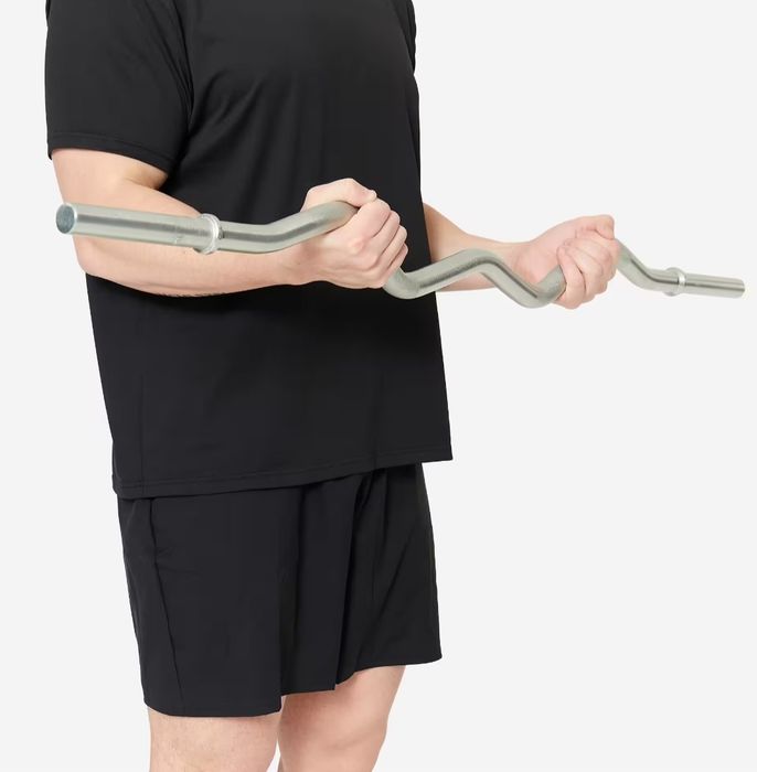 Kit Musculaçao 20kg mais Barra W com presilhas