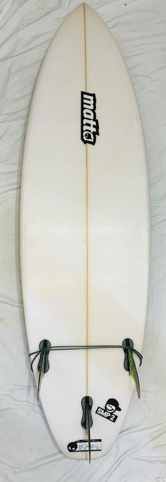Prancha de Surf Matta 5’8” + Quilhas FCS II MB – Excelente Estado