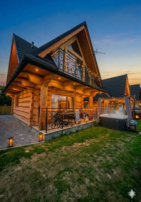 Domki w Górach Chochołów Zakopane Termy Chochołowskie balia jacuzzi