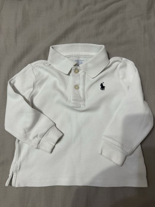 Дитячі речі одяг футболка сорочка Polo Ralph Lauren 3-12 m