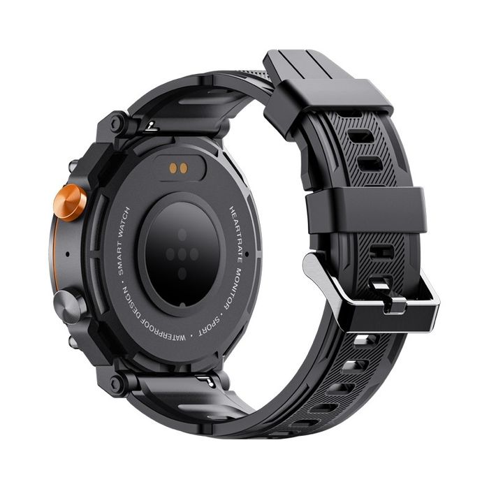 smartwatch veltori vt130-1 czarny pasek silikonowy
