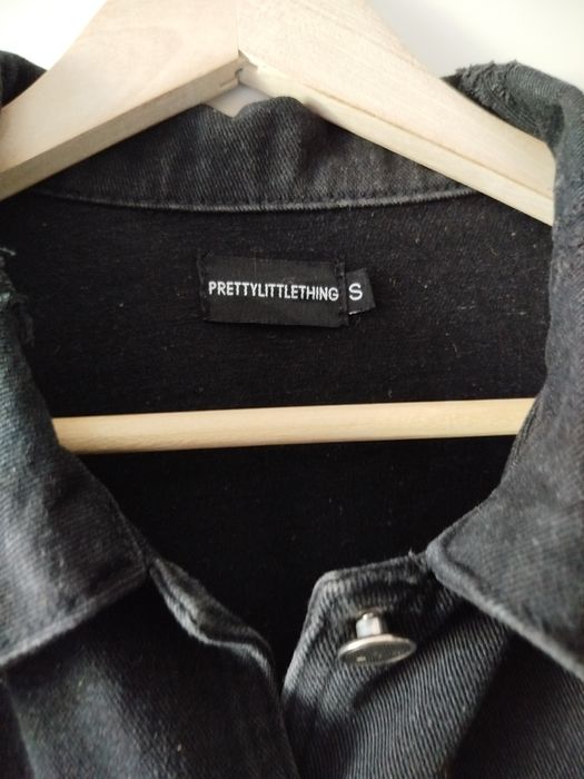 Kurtka czarna jeansowa