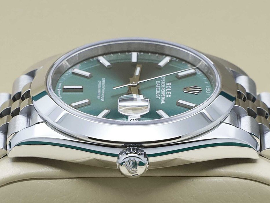 Rolex Datejust 41mm 126300 Mint Green Dial