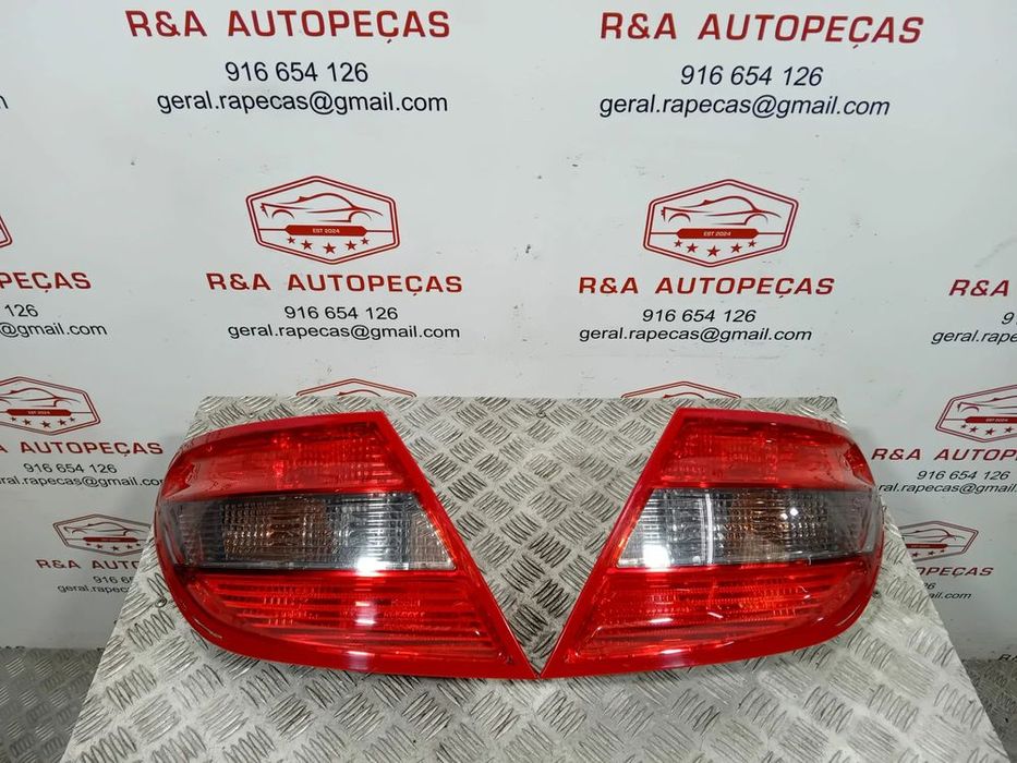 Farolins Trás Traseiro Esquerdo Direito Mercedes Class C W204 Fase 1