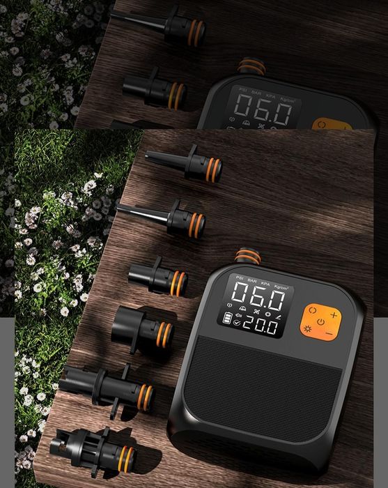 Портативний електричний повітряний компресорний насос високого тиску