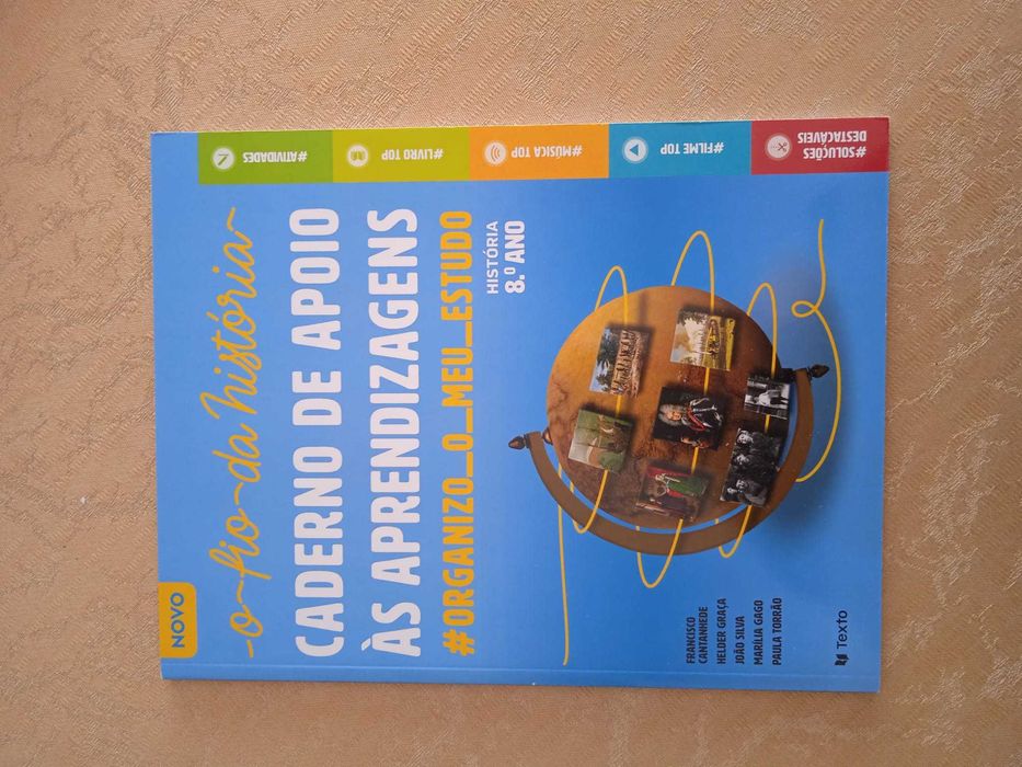 Novo O Fio da História 8 - Caderno  (NOVO)
