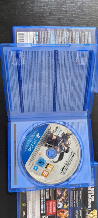 Dragon ball xenoverse 2/Soul calibur 6/Ratchet and clank PlayStation 4