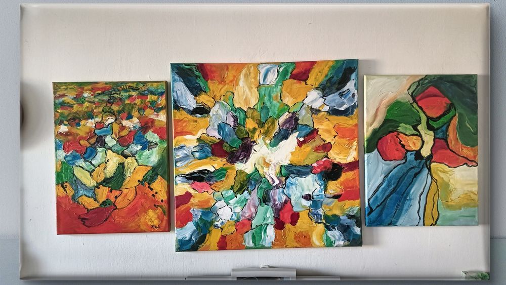 Obrazy olejne rękodzieło