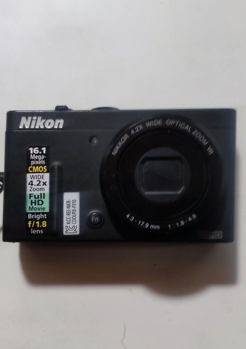 Продам Nikon Coolpix P310 Black Edition  | f/1.8 Crysta