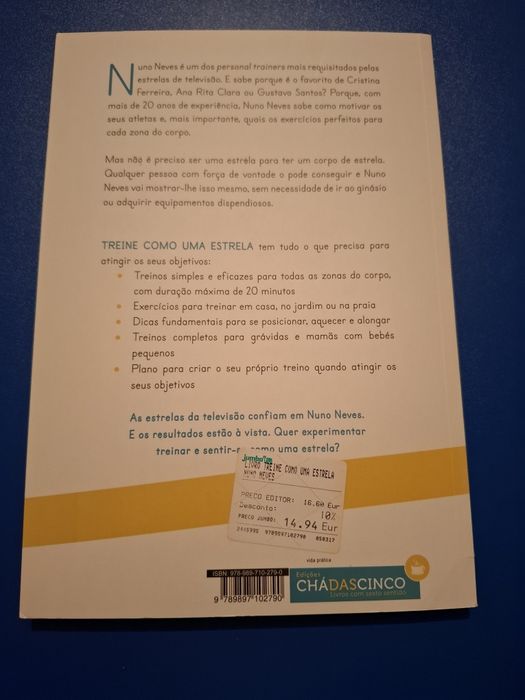 "Treine como uma estrela" - Nuno Neves
