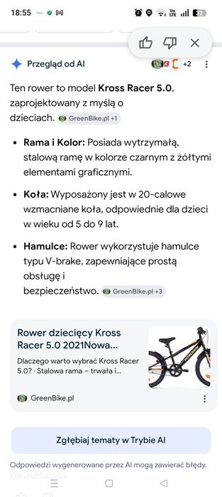 Rower Kross  Racer 5.0