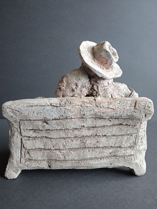 Cerâmica peça em terracota
