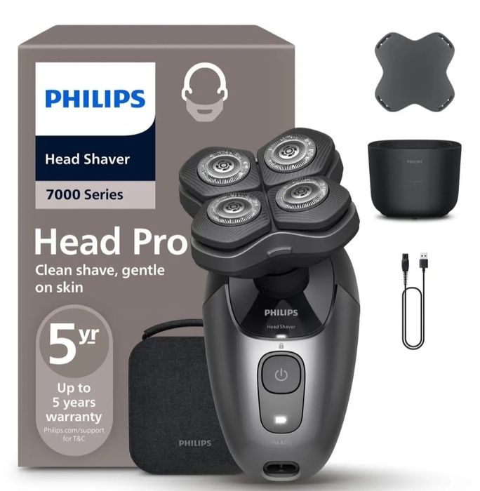 Электробритва (шейвер) для голови PHILIPS HS7980/15 Pro серії 7000