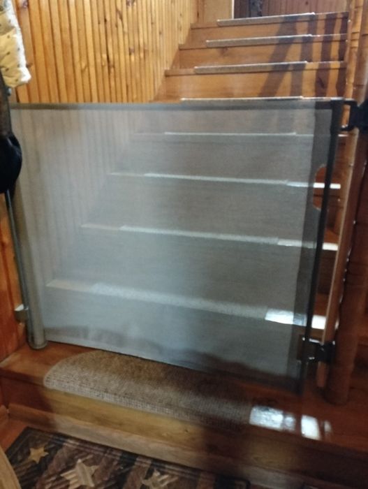 Bramka na schody dla dzieci, zwierząt, jak nowa