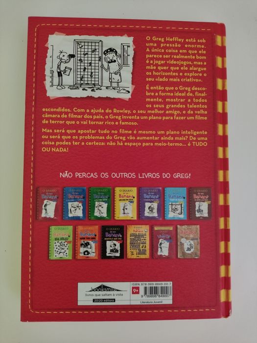 Livro "Diário de um banana"