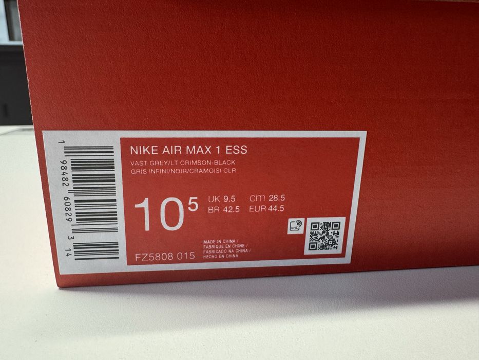 Nike Air Max 1 Essential   rozmiar 44.5