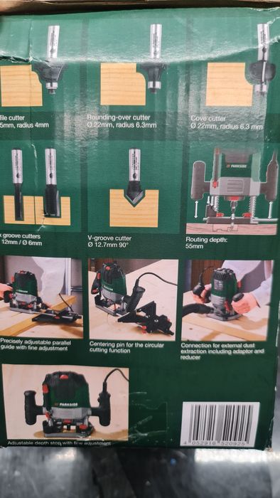 Frezarka górnowrzecionowa Parkside POF 1200 E4