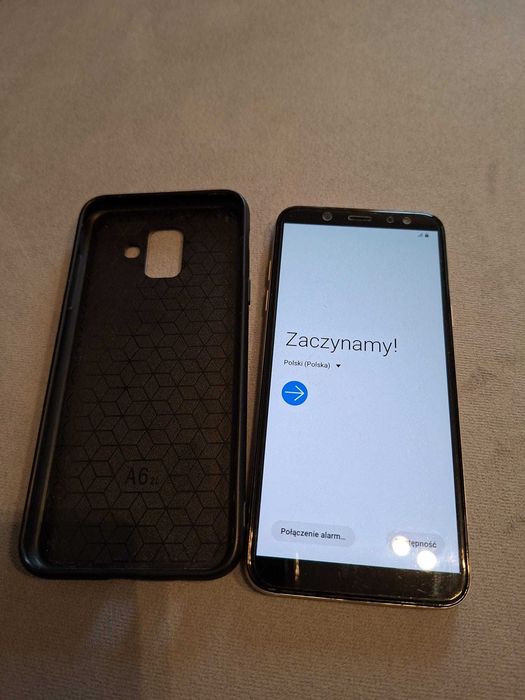 Sprzedam telefon Samsung Galaxy A6 64GB + micro SD 64GB, ori pudełko