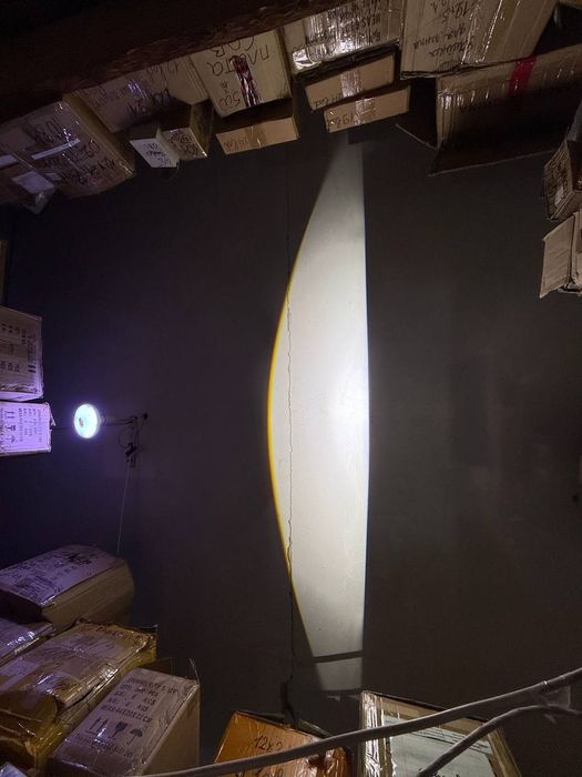 лед лінза универсальная LED light 95w ближний моно линза птф туман