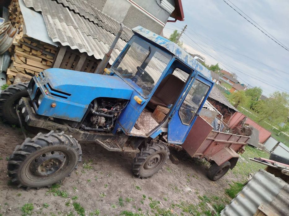 Трактор саморобний