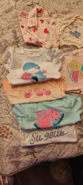 Paczka dla dziewczynki 98 lato plus bluzy