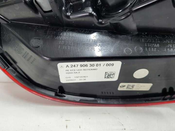 Mercedes GLA W247 Ліхтарі задні