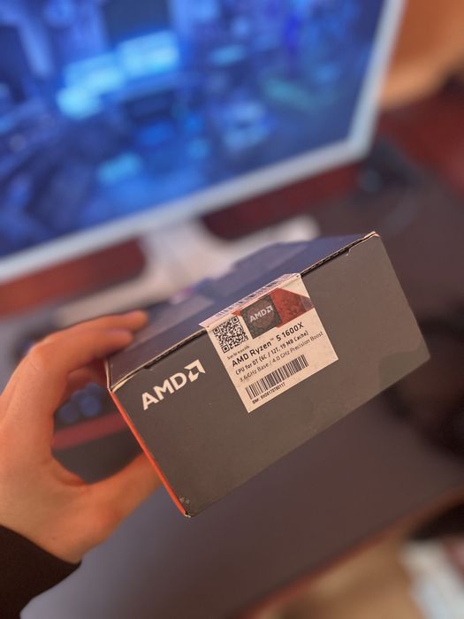Процесор AMD RYZEN 5 1600X 4гц 6/12 пишіть/дзвоніть