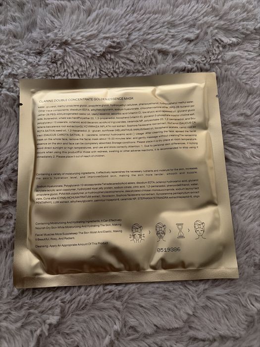 Maseczka do twarzy clarins paris golden essen