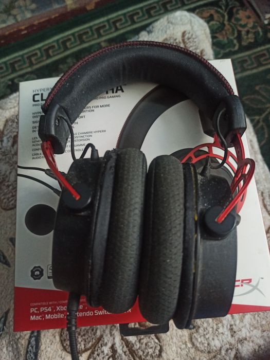 Ігрові навушники HyperX Cloud Alpha (Гарнітура)